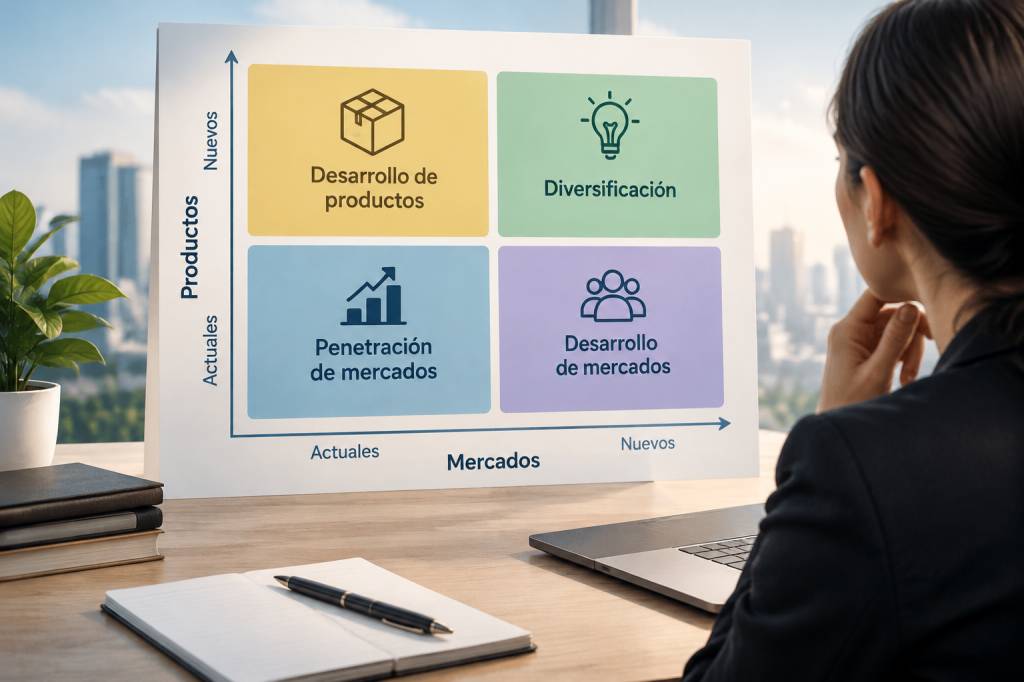 Matriz de Ansoff: qué es y cómo aplicarla en tu estrategia de crecimiento empresarial