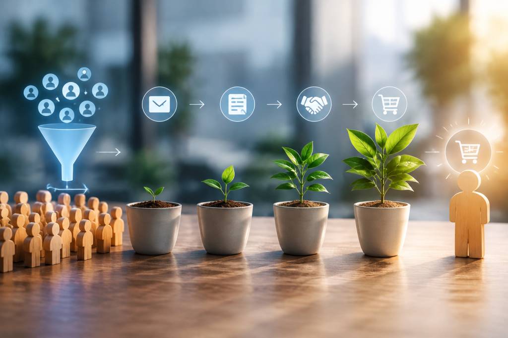 Nurturing de leads: estrategias para convertir contactos en clientes