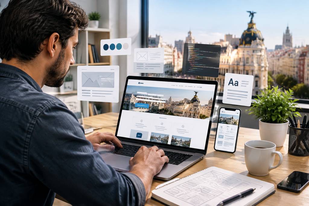 Diseñador de paginas web Madrid: claves para elegir al profesional adecuado