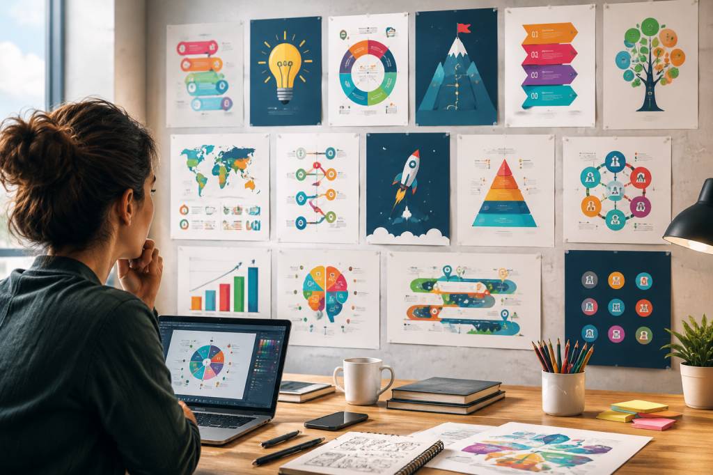 Infografías ejemplo: 15 ideas creativas para inspirar tus diseños